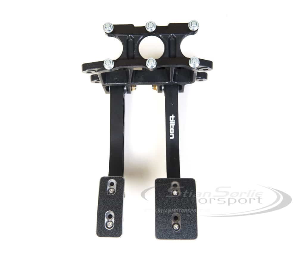Pedalboks Tilton 600-Series, 2-Pedal(Clutch og Brems), Pumper mot fører, Hengende