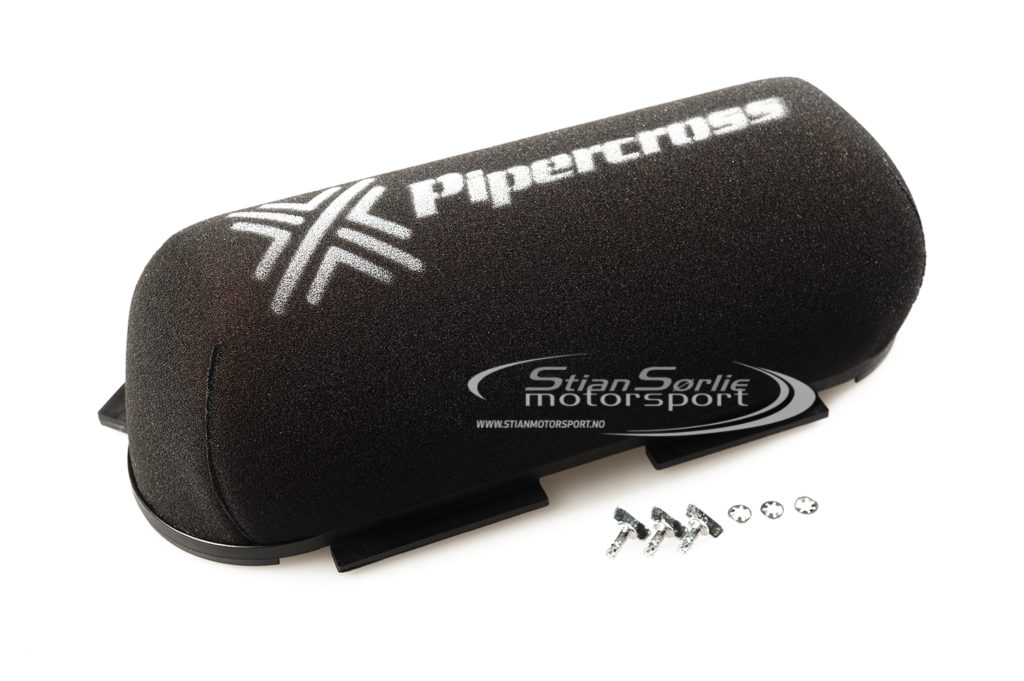 Pipercross PX600 150mm(125mm invendig) Dobbel Forgasser og Spjeldhus Filter Rund topp 43,5x19cm