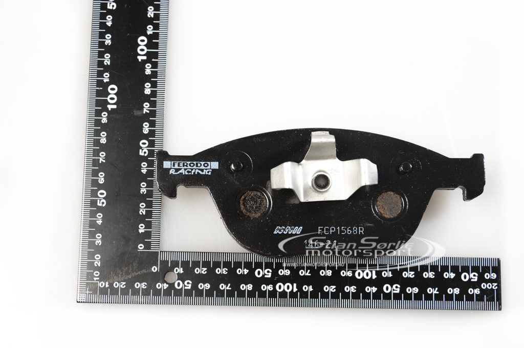 Bremseklosser Ferodo FCP1568R til blant annet Framme Ford Fiesta ST DS3000 - Bestillingsvare