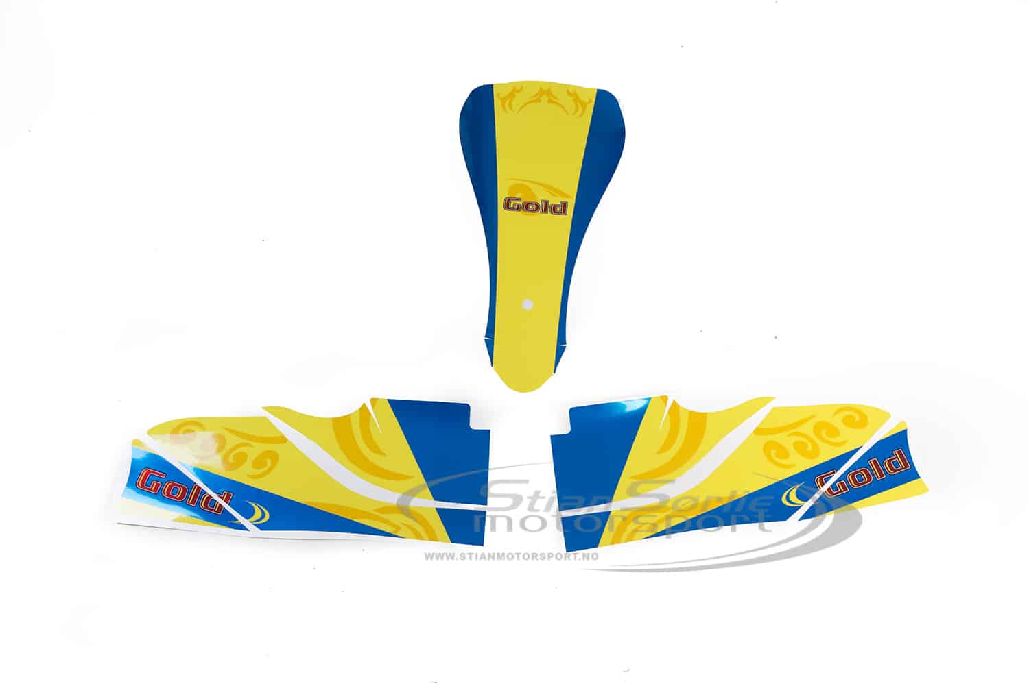 Gold Kart Dekal Frontkåpe og Front spoiler mod.506