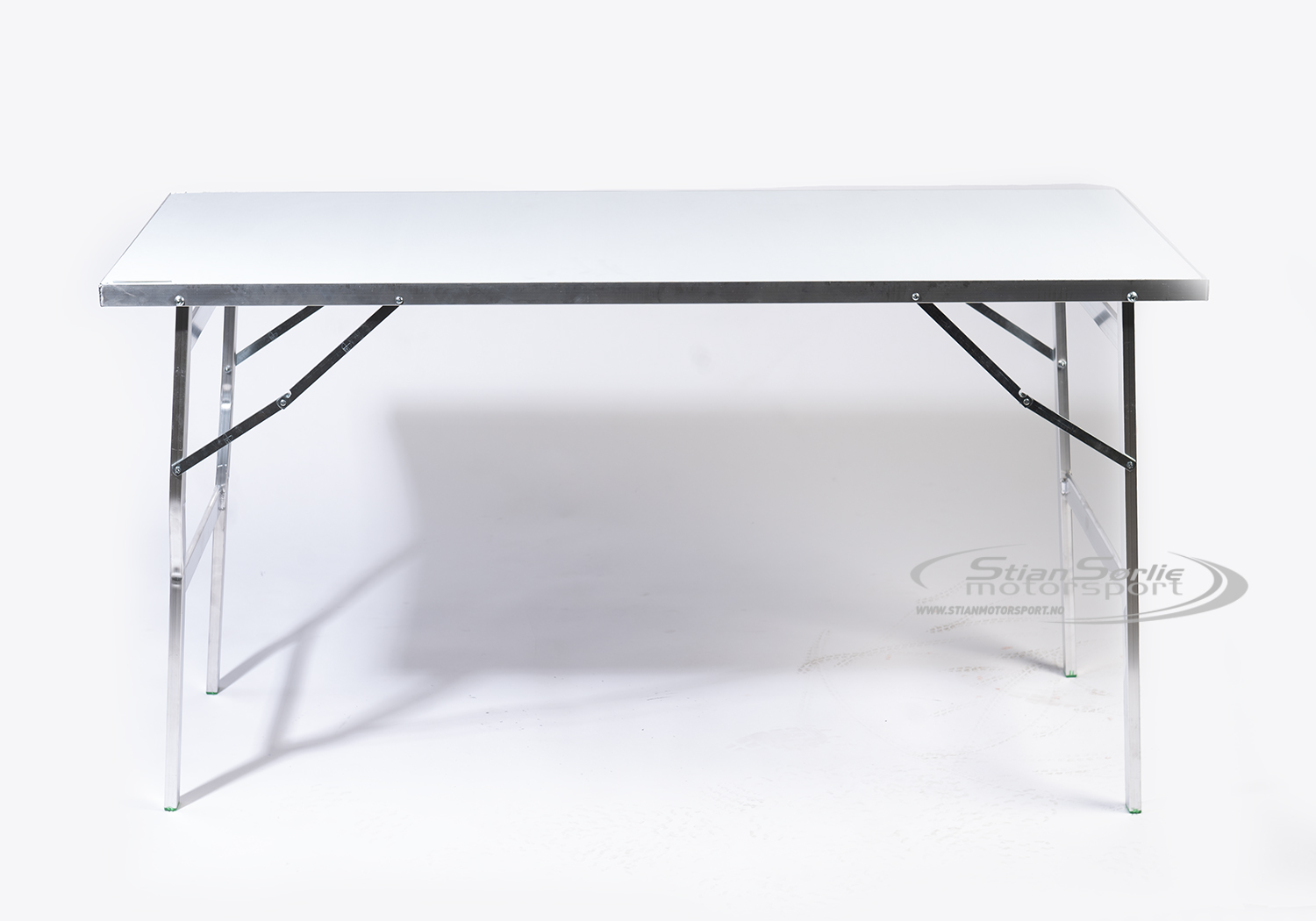 Mekkebord Aluminium  New-Line, foldbart, 150x60cm plate - OBS! – Ekstra frakt kostnader tilkommer