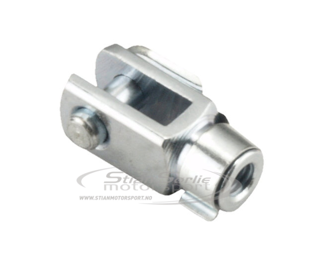 Låsegaffel m/fjær OBP, M6 (5,4mm "U")