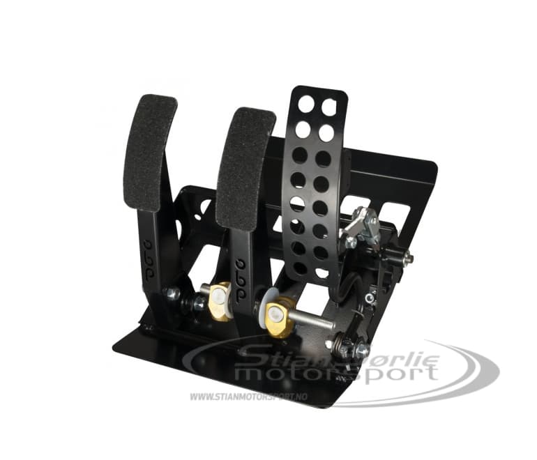 Pedalboks OBP Multi Fit Track-Pro, 3-Pedal, Pumper Fra Fører, Gulvmontert
