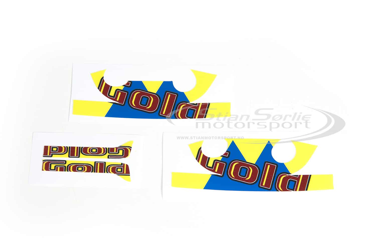 Gold Kart Dekal for topp X30