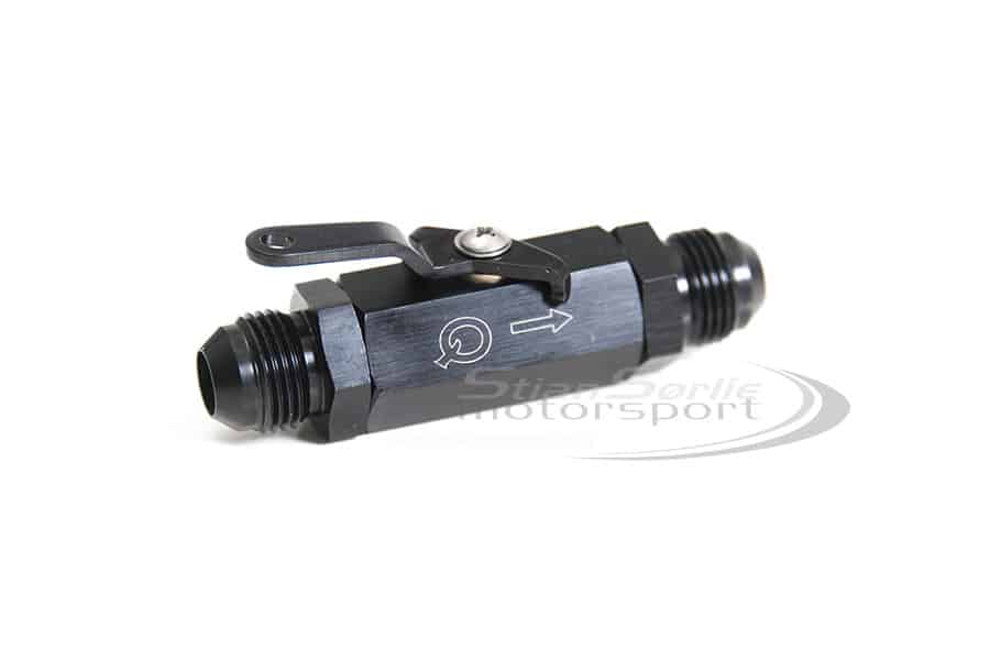Stengeventil QSP (Hangjenget) 100% Sort, Aluminium