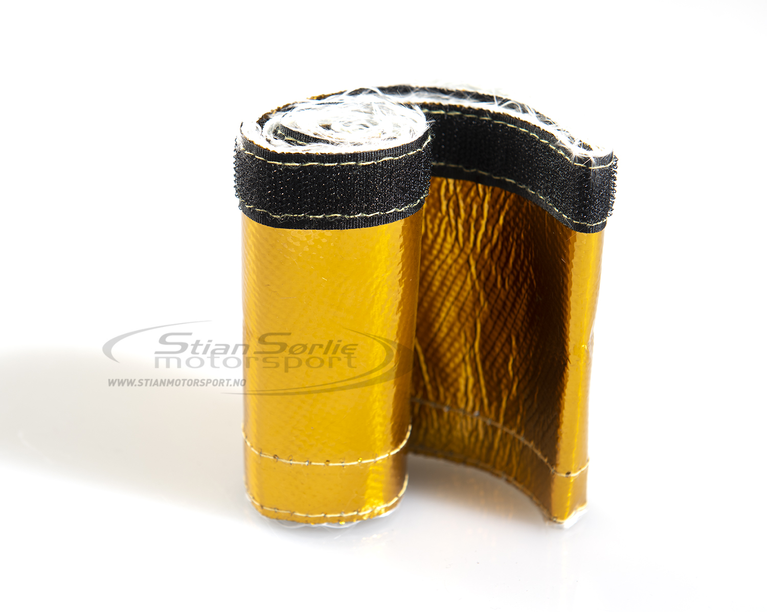 Varmebeskyttende Strømpe QSP m/Borrelås, 1m Gull