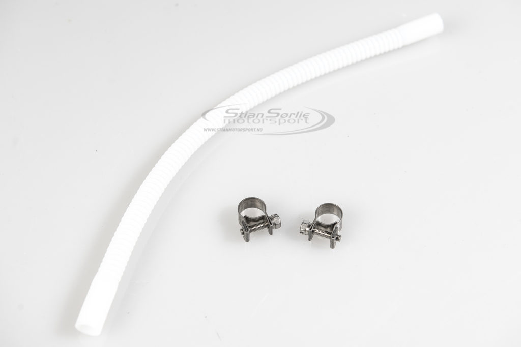 Drivstoff Slange PTFE 8mm - 30cm lang, for bensintank med interne pumper