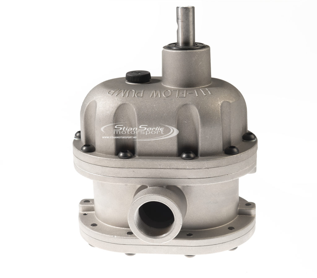 Roterende drivstoffpumpe u/utgang, m/1M slange 1 runde 1 liter FFT